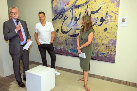 Dieter Nuhr, Ausstellung Bilder, ©BKV