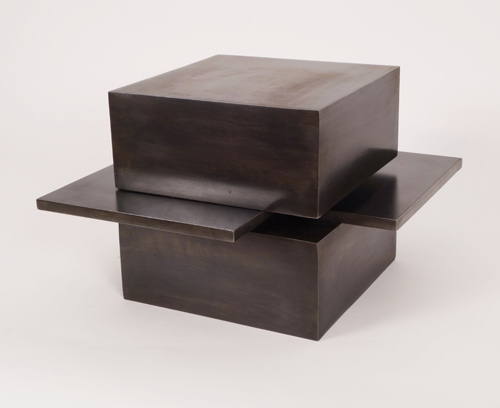 Stephan Siebers, LAYERING I, 2020, Stahl patiniert