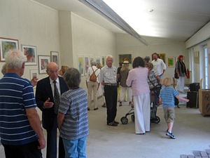 Interim 11 Vernissage Foto von G.M.Wagner © 2011