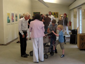 Interim 11 Vernissage Foto von G.M.Wagner © 2011