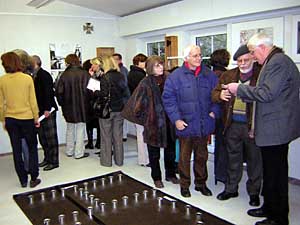 Besucher der Vernissage; ©BKV