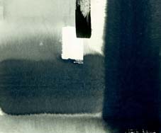 Esther Naused: o.T., 2011, Tusche/Acryl auf Papier, 20 x 24 cm