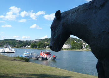 Skulpturenufer von Rolandseck nach Remagen