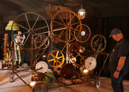 BKV - Exkursion zur Kunstmaschinenhalle von Willi Reiche