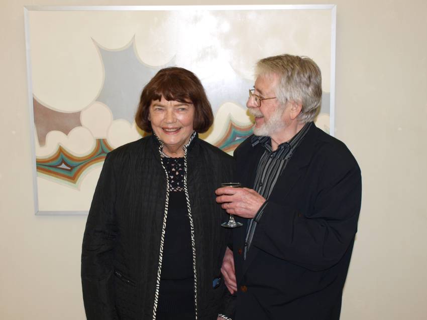 Bild aus der Eröffnung der Ausstellung R.A. Scholl im Brühler Kunstverein